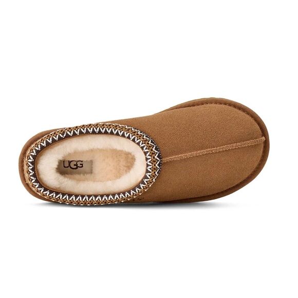 UGG Tasman Chestnut Classic Slipper Suede Flats | Men’s 12 | NEW main image 5